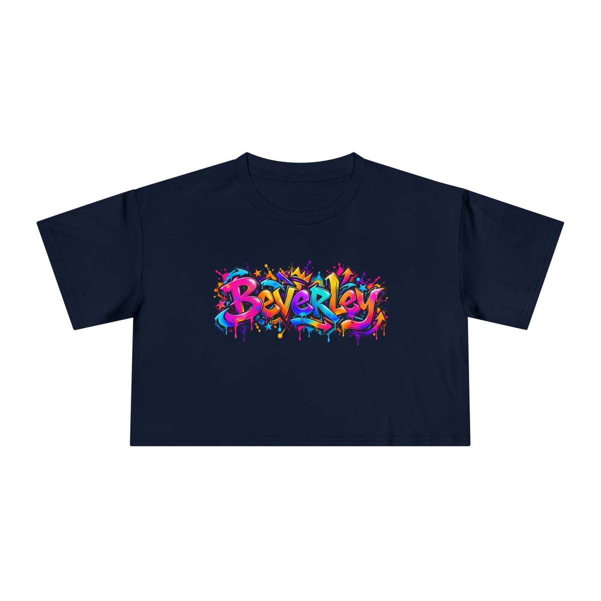 Graffiti Crop Tee