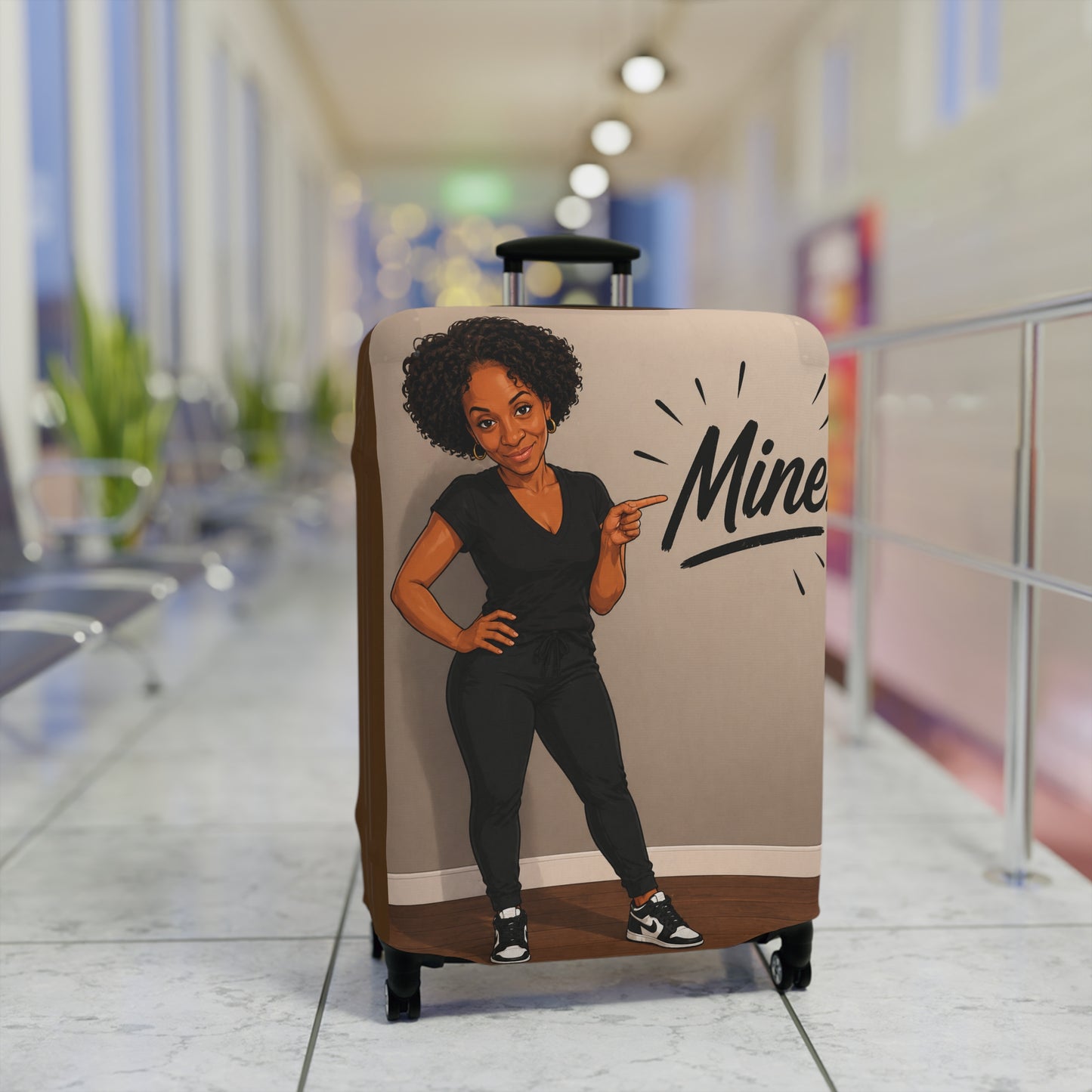 Personalized likeness of you -Luggage Cover
