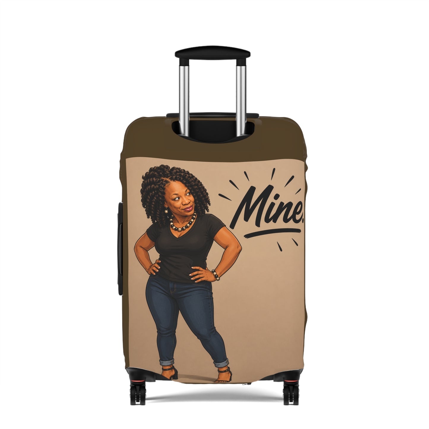 Personalized "Your Likeness" Luggage Cover