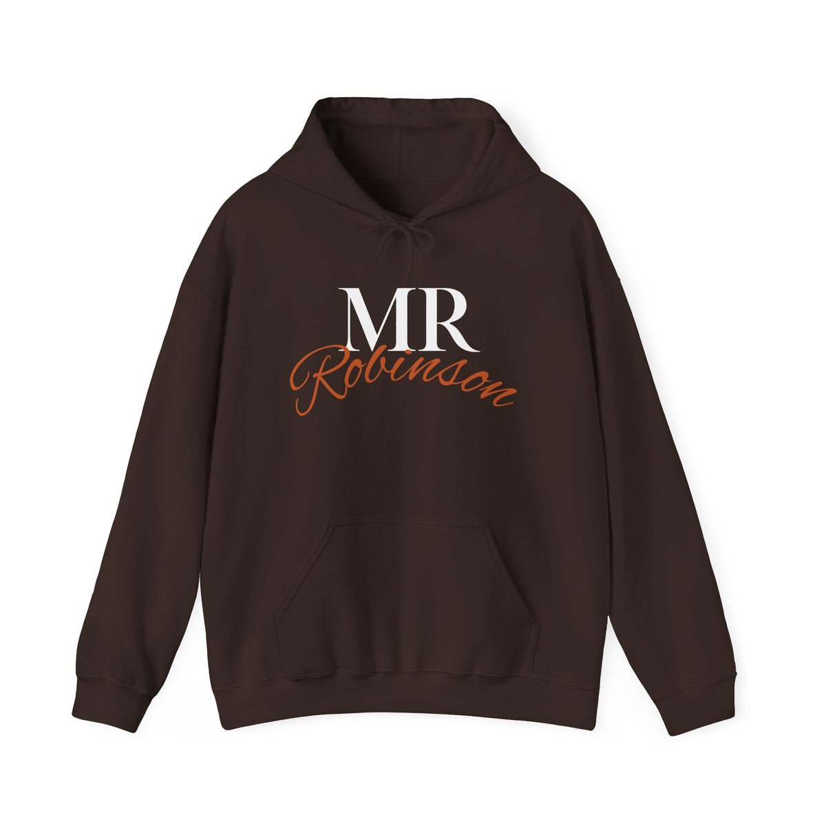 Personalized Mr. & Mrs. Couples Hoodies With Name and Wedding Date