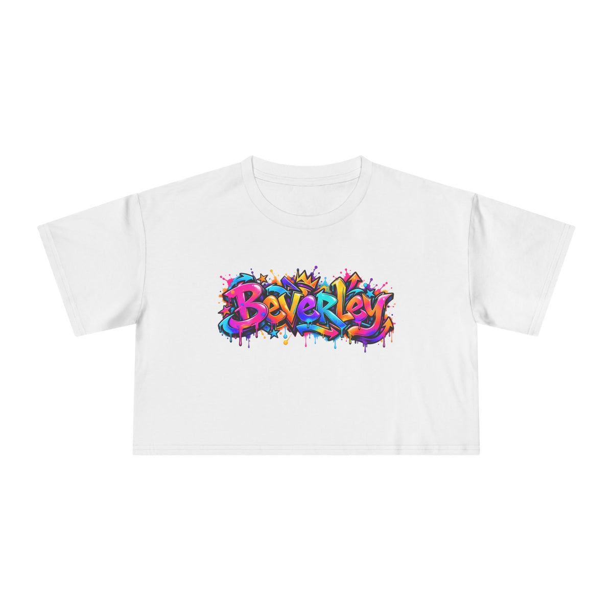 Graffiti Crop Tee