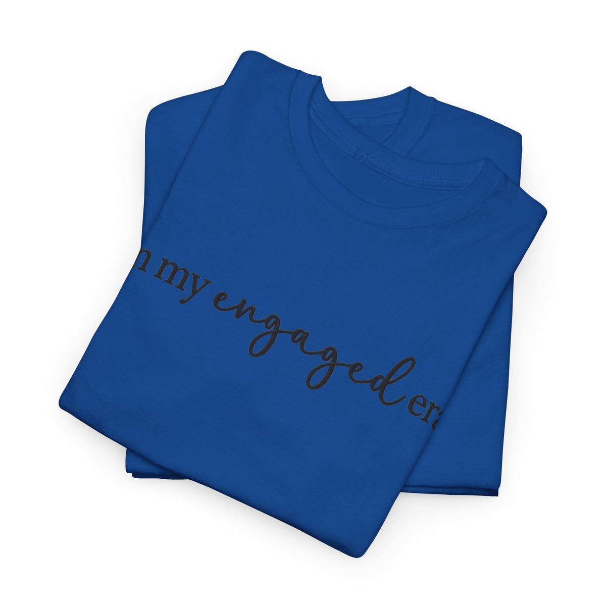 Personalized “In My Engaged Era” T-Shirt With Future Last Name