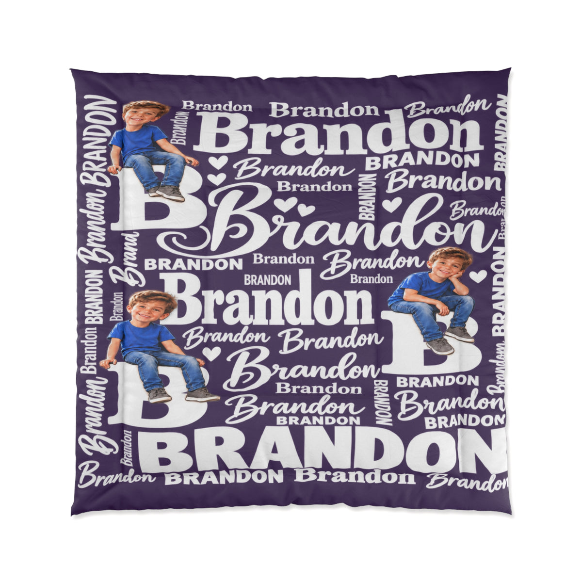Copy of Copy of Copy of Personalized Children’s Comforter With Their Likeness and Name 2