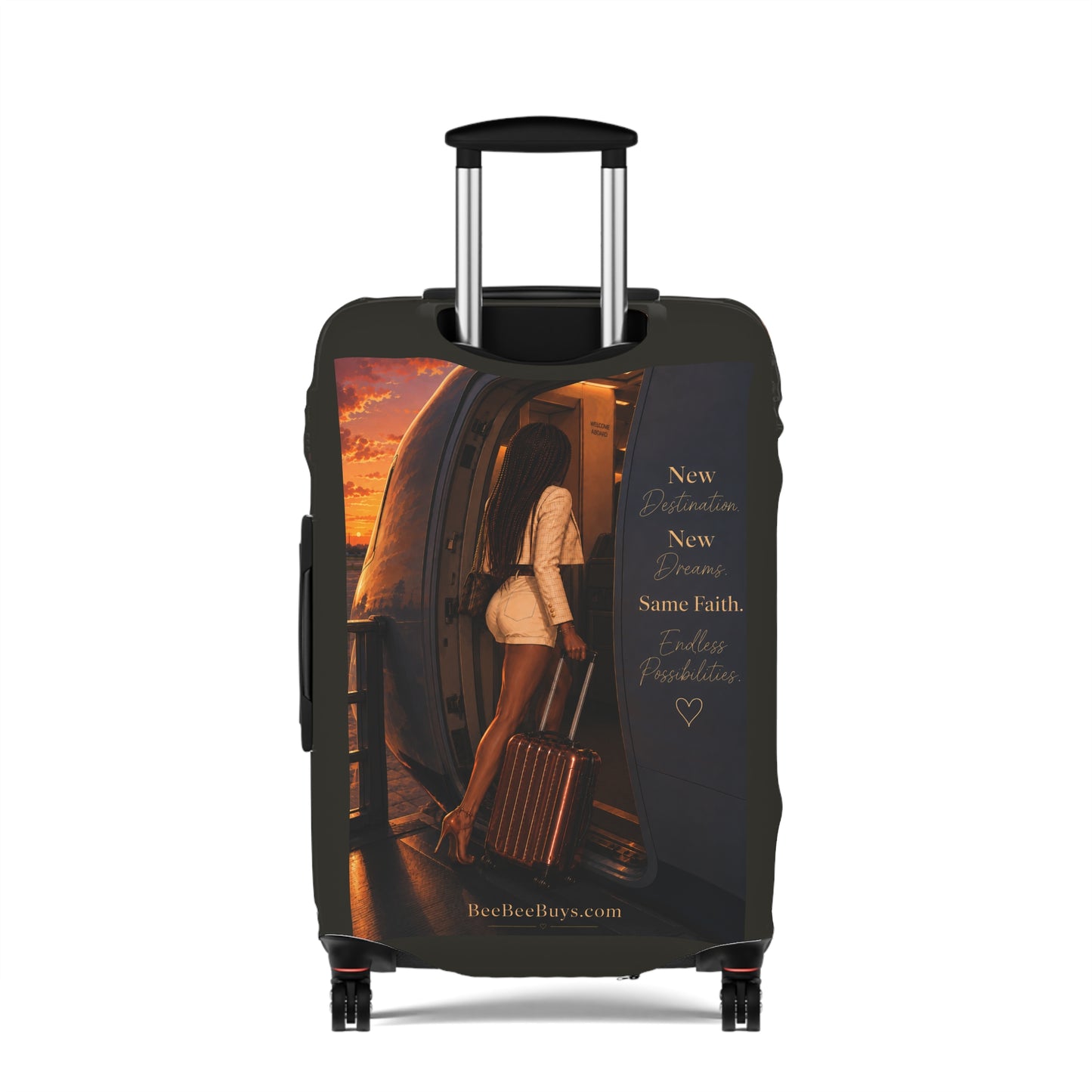 Copy of Personalized Travel Luggage Cover — Inspired by your likeness