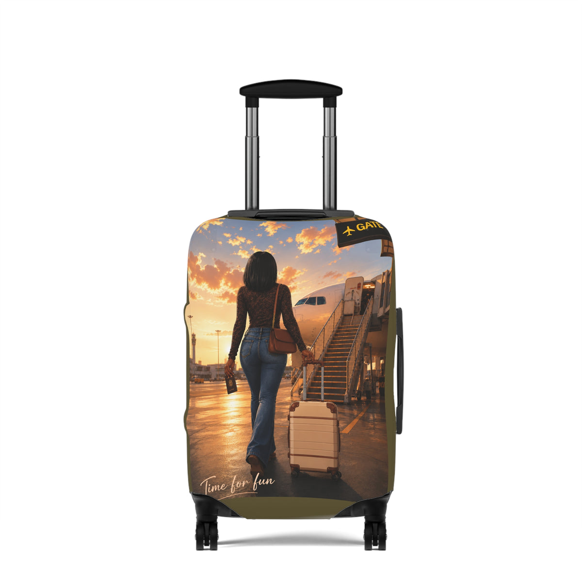 Personalized Travel Luggage Cover 2 — Inspired by your likeness