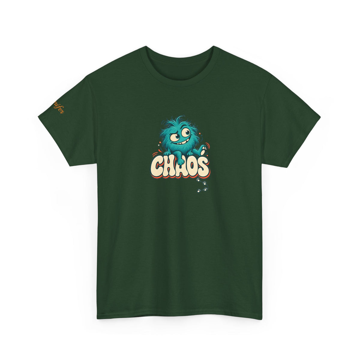 Everywhere You Go, Chaos Follows Green Chaos Graphic T-Shirt