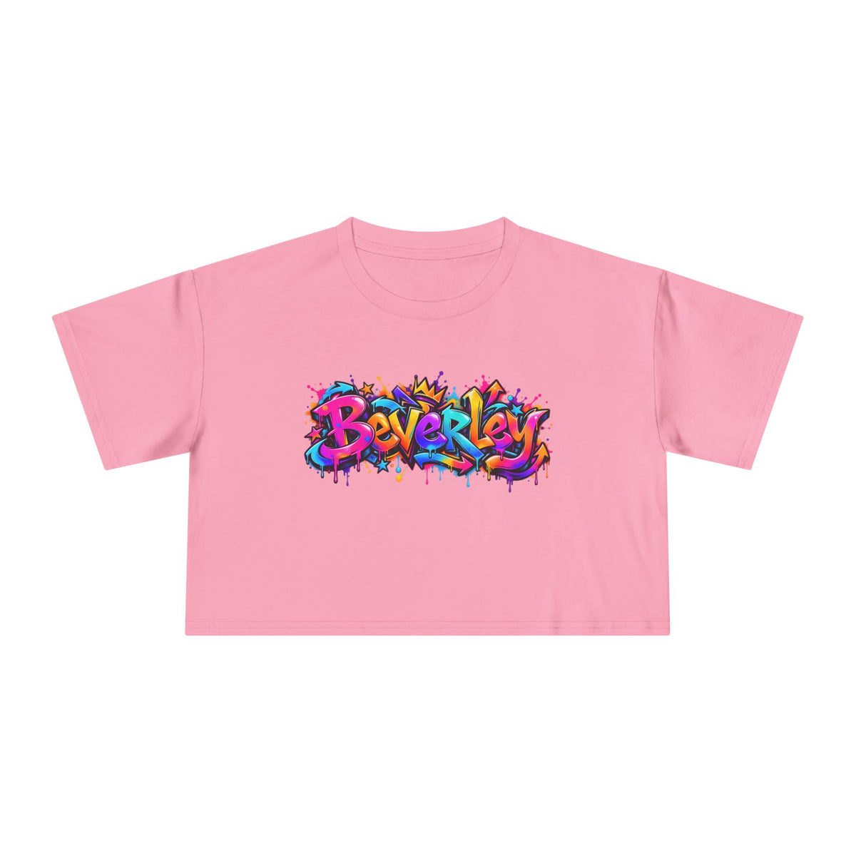 Graffiti Crop Tee