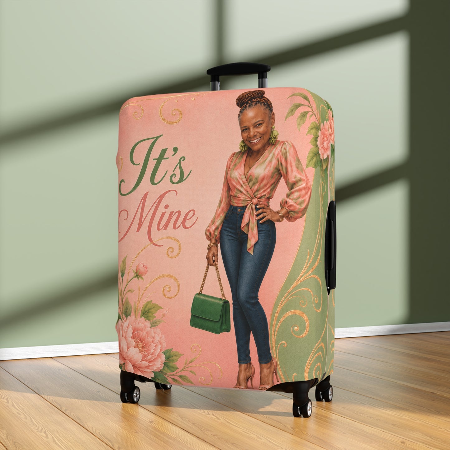 Luggage Cover - classy lady