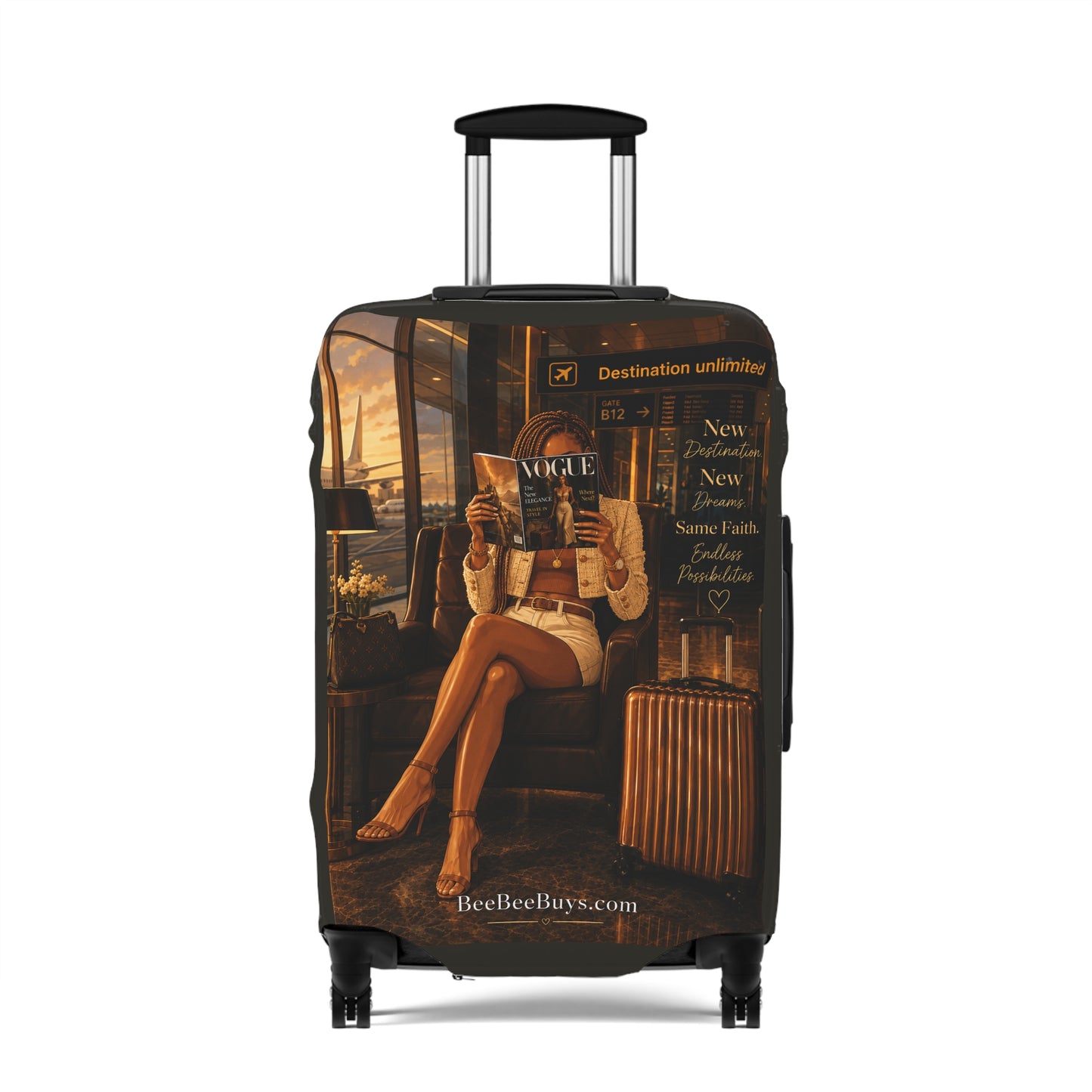 Copy of Personalized Travel Luggage Cover — Inspired by your likeness