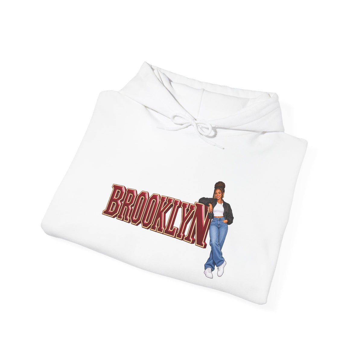 Personalized Retro Hoodie - Your Name Your Likeness Your Pose