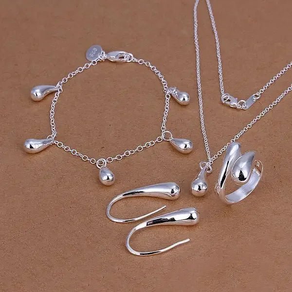 925 Sterling Silver Sets for For Women - Buy one Get One Free 🔥 - BeeBeeBuys