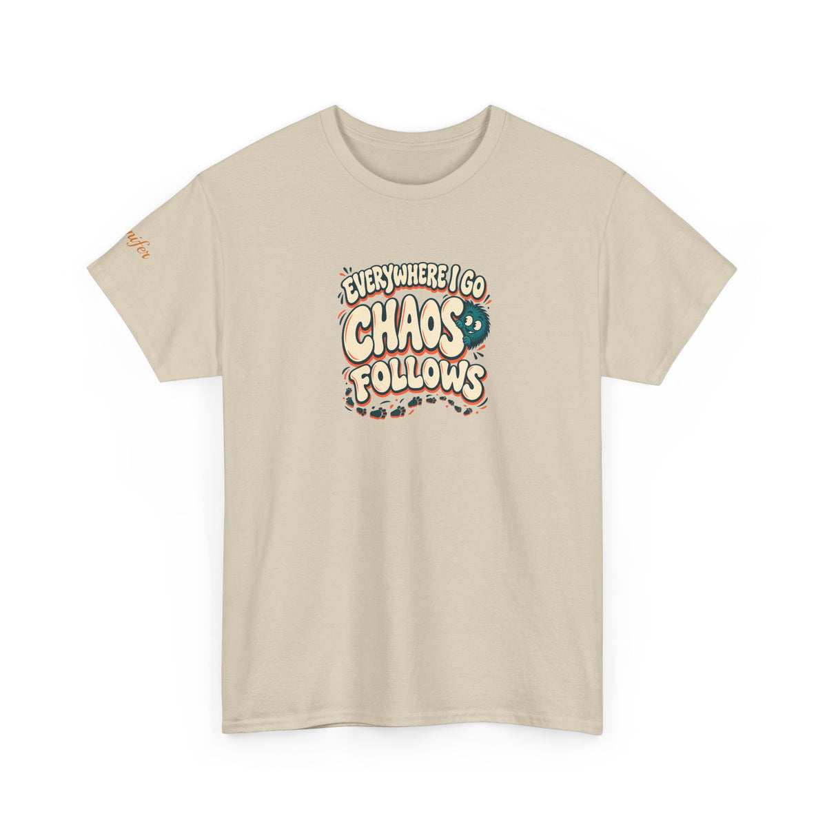 Everywhere You Go, Chaos Follows Green Chaos Graphic T-Shirt