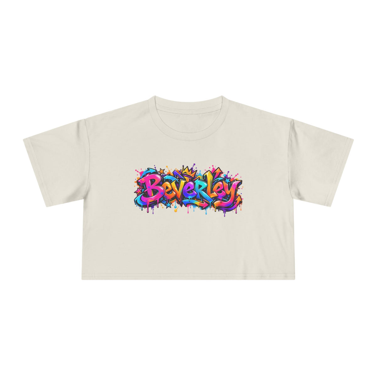 Graffiti Crop Tee