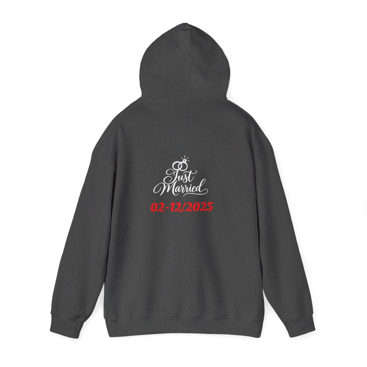 Personalized Mr. & Mrs. Couples Hoodies With Name and Wedding Date