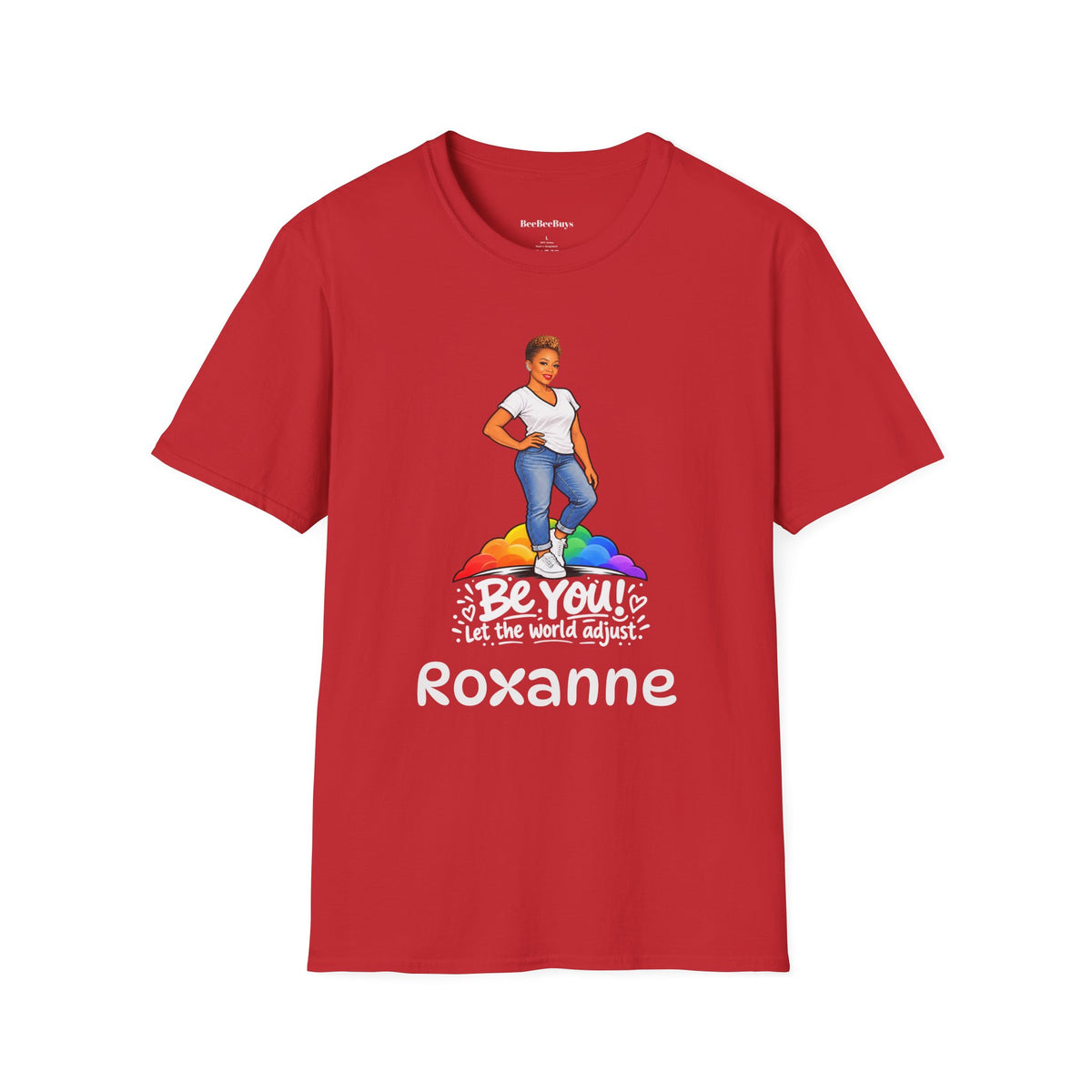 Personalized “Be You” T-Shirt With Your Name and Illustrated Likeness
