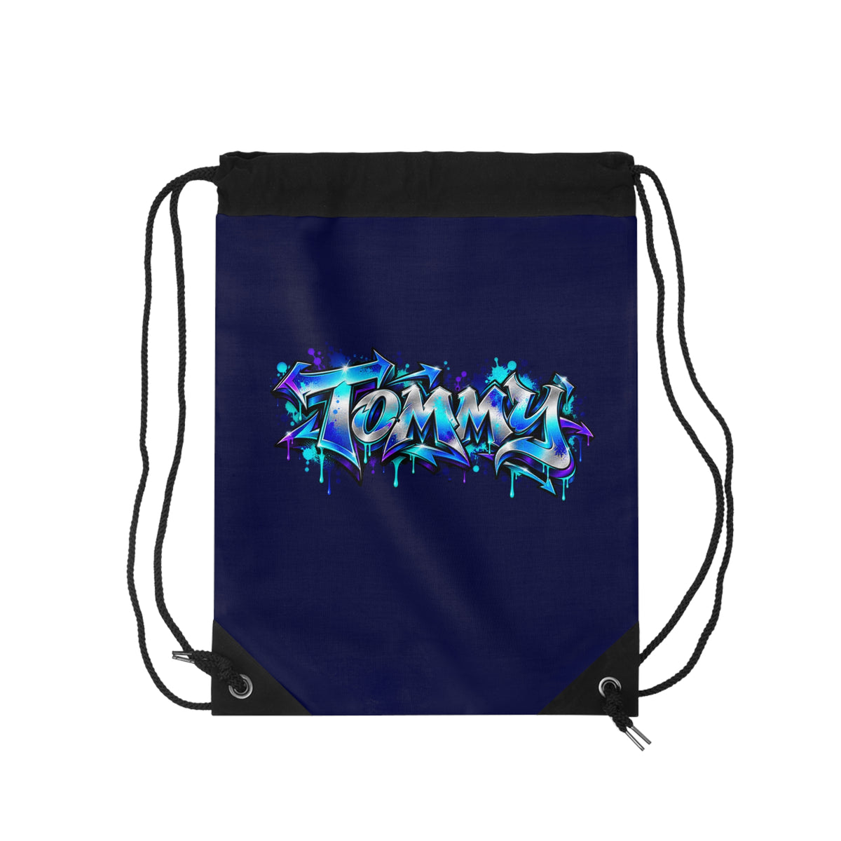 Copy of Copy of Personalized Graffiti-Inspired Drawstring Bag With Custom Name Personalize it with your name!