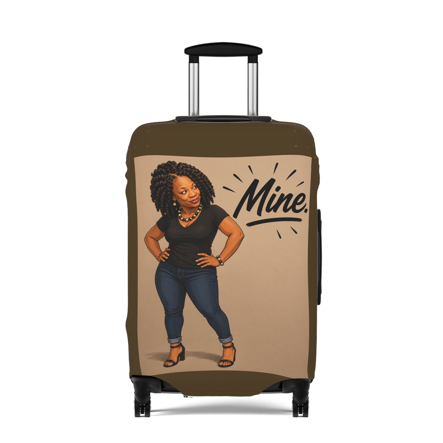 Personalized "Your Likeness" Luggage Cover
