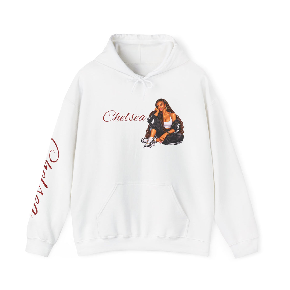 Personalized Hoodie With Your Illustrated Likeness and Name