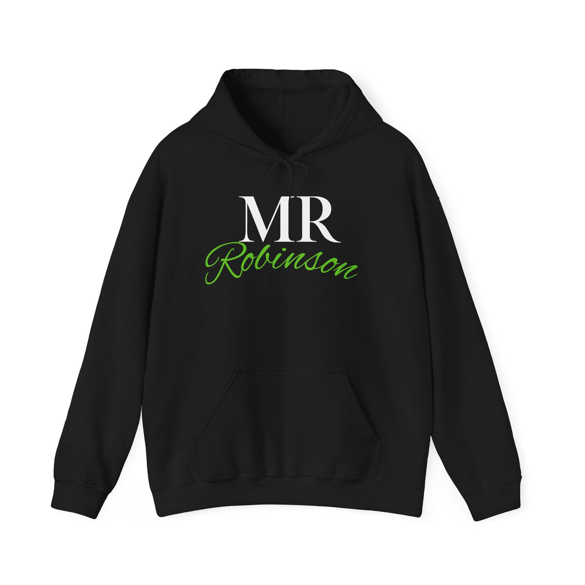 Personalized Mr. & Mrs. Couples Hoodies With Name and Wedding Date