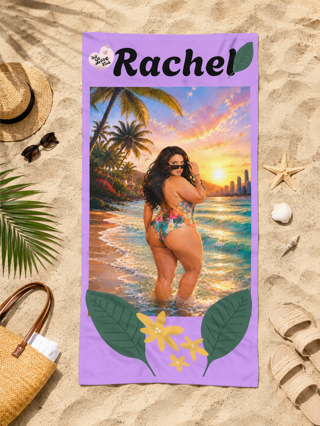 Personalized Beach Towel — That View is awesome