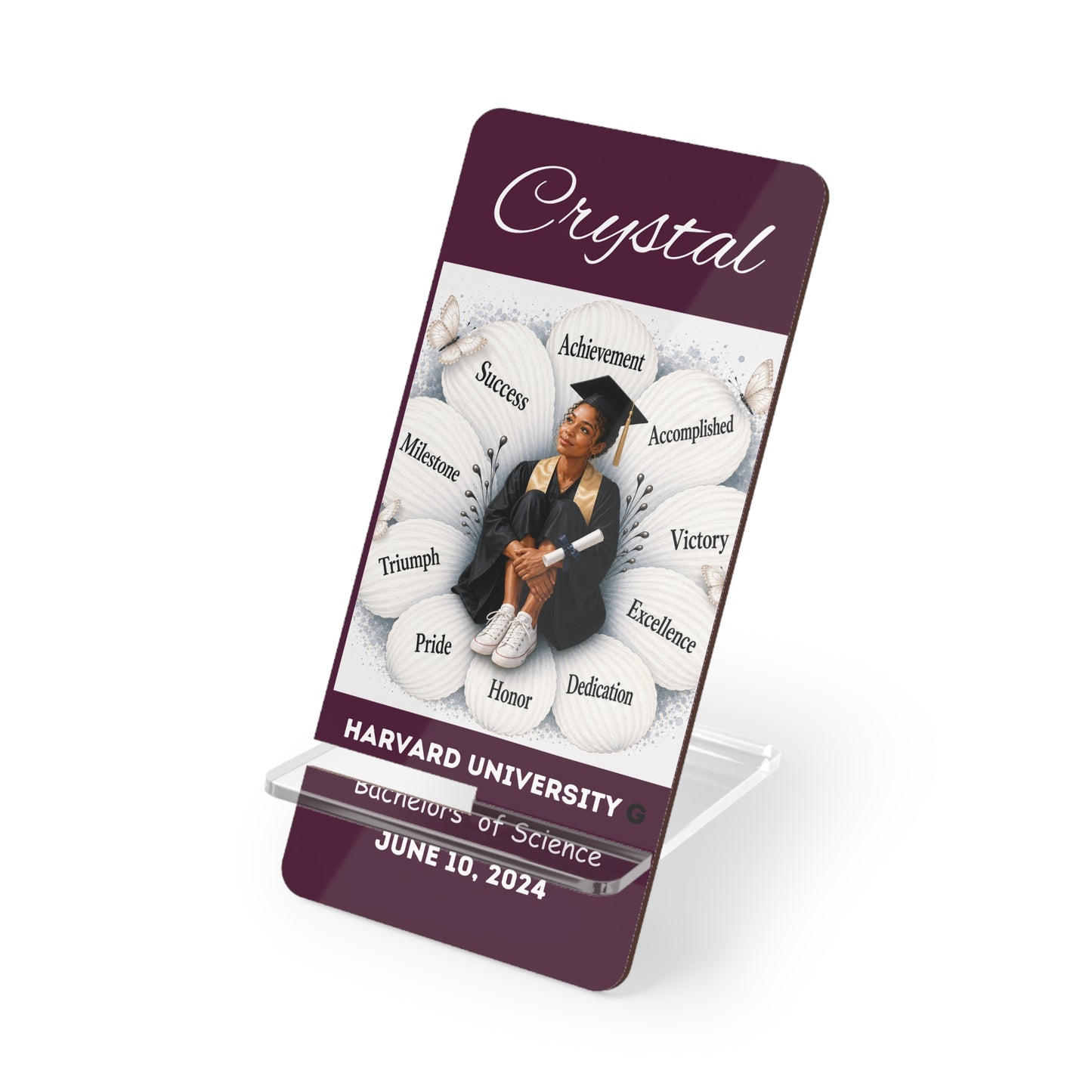 Graduation Smartphone Stand — Personalized Just for Your Graduate!