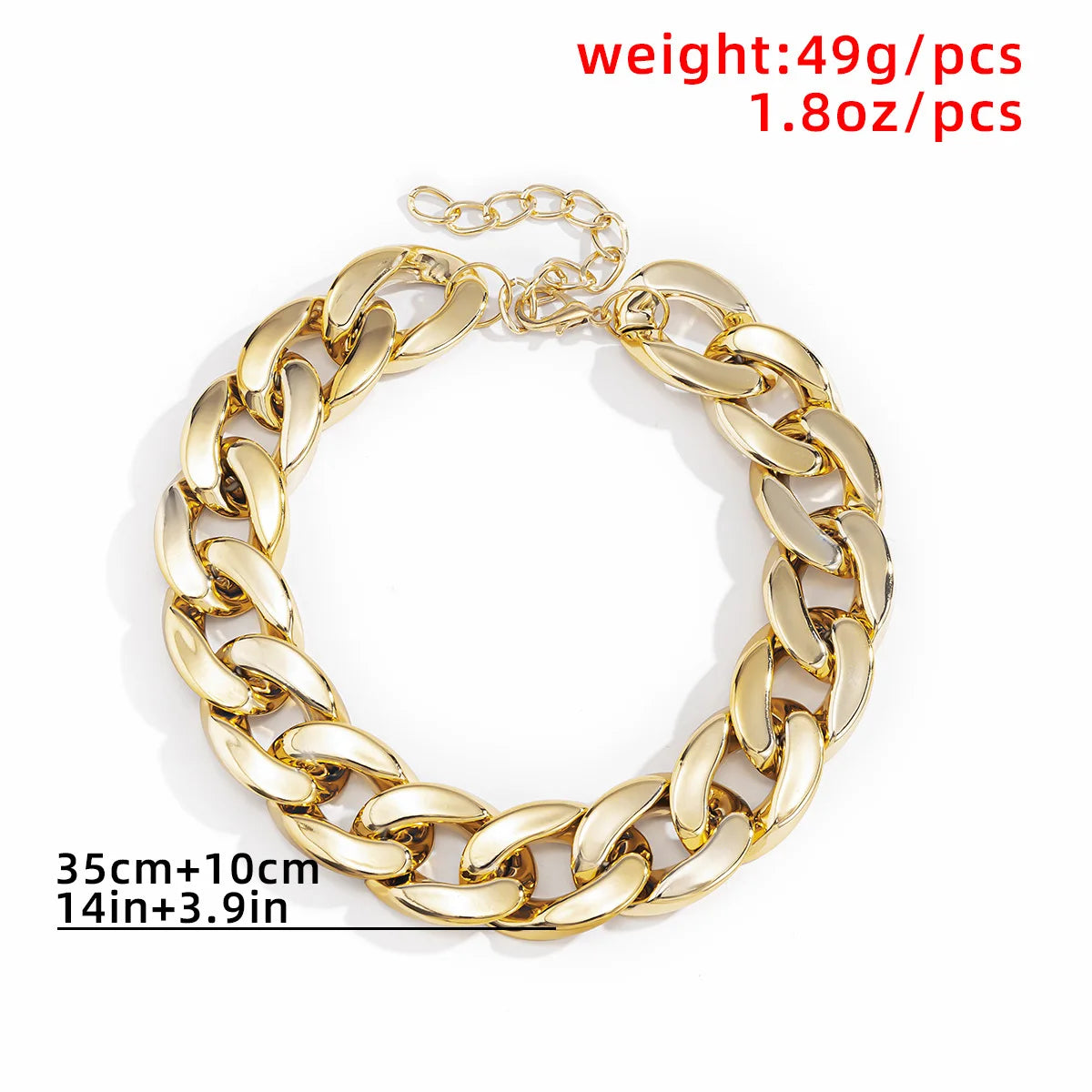 Simple Exaggerated Necklace Chain Creative - Buy One Get One Free 🔥