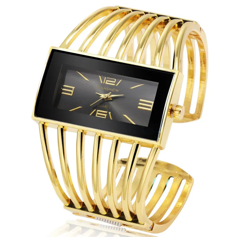 Luxury Rose Gold Bangle Bracelet Watch Women - BOGO Free 🔥