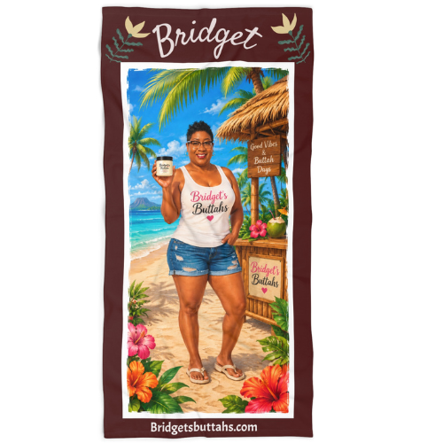 Tropical Beach Times - Beach Towel  (advertise on your towel too)