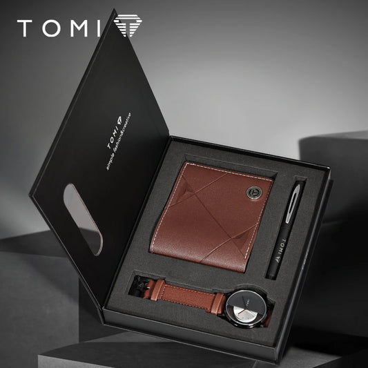 TOMI 3PCS Luxury Business Gift Box Set