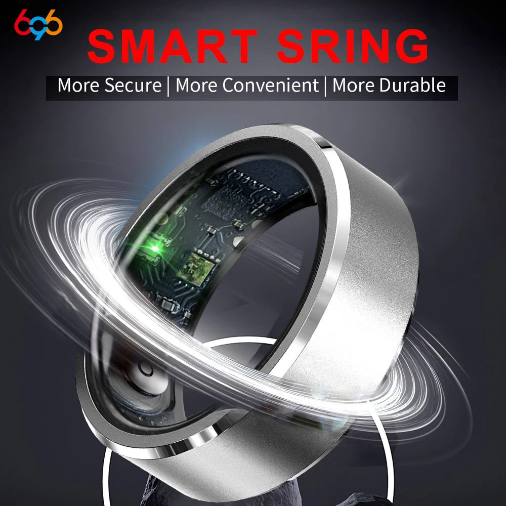 696 Smart Ring Bracelet Finger Digital Ring Heart Rate Monitoring
