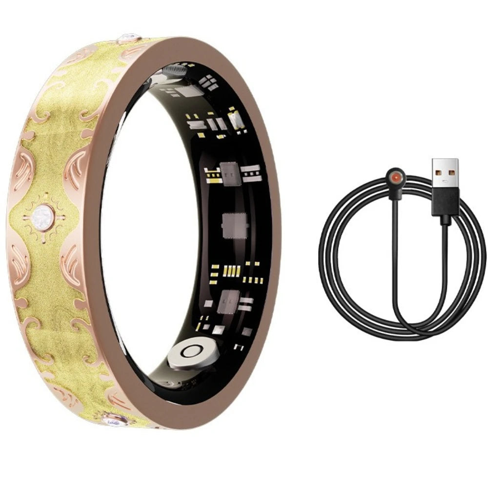 Waterproof Multifunctional Ring Smart Rings Tracks Heart Rate Sleep Blood Oxygen