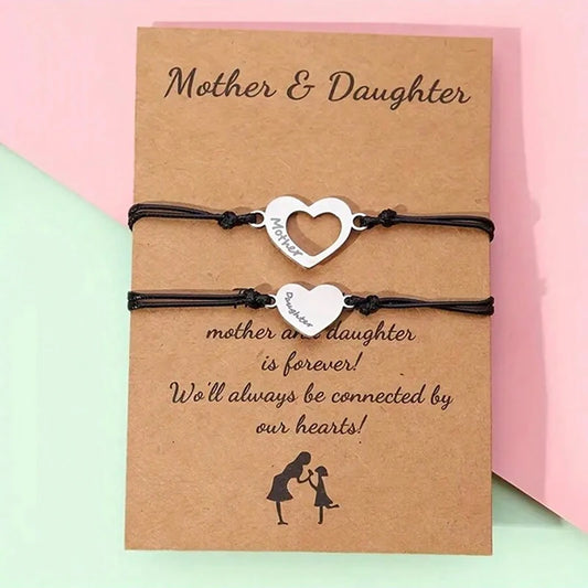 mother-daughter bond bracelet - Free Shipping