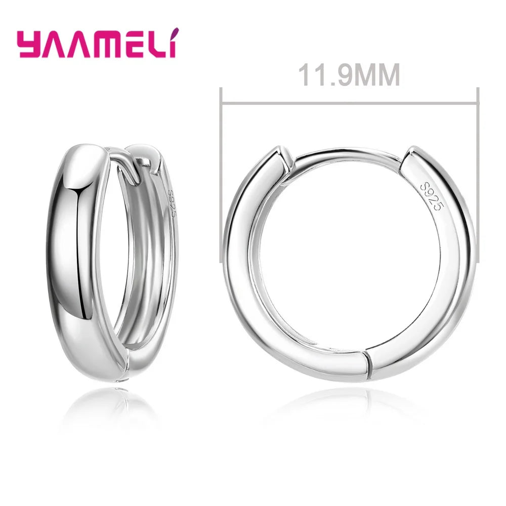 Pure 925 Sterling Silver Jewelry Earrings Gift Girls Women - Buy One Get one Free 🔥
