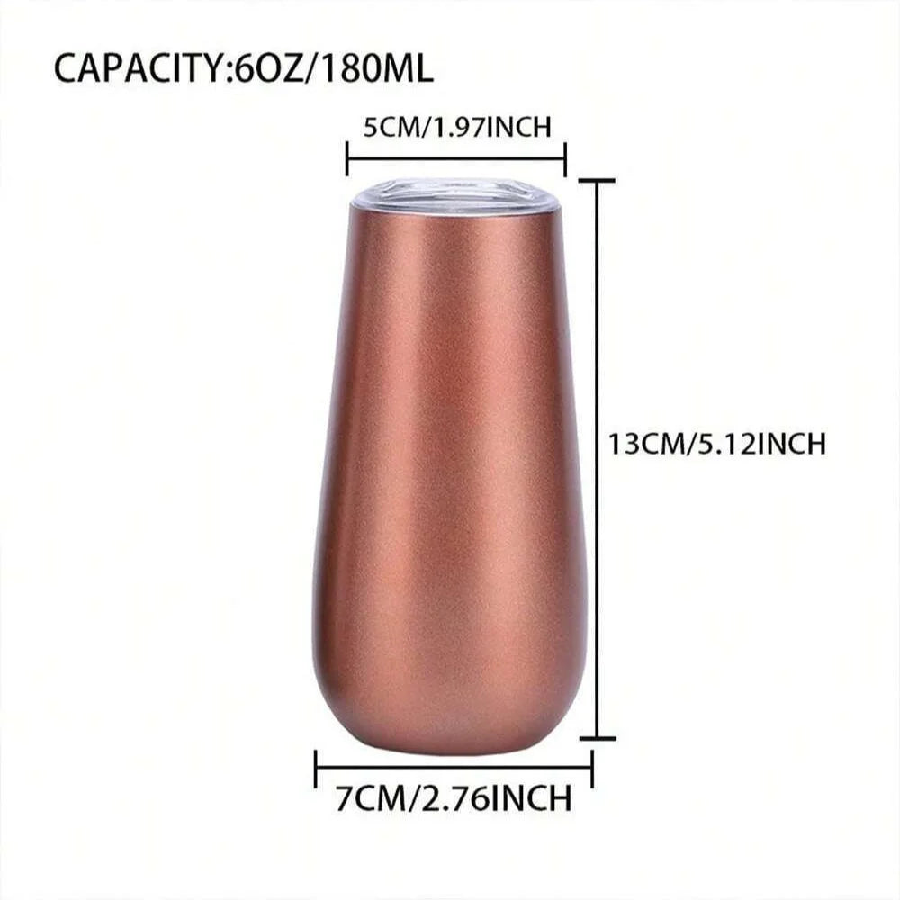 Custom 6oz Water Cup Insulated Water Bottle Coffee Cup