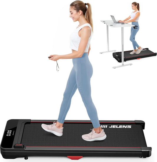 Under Desk Treadmill, 2.5HP  Walking Jogging Machine with Remote Control