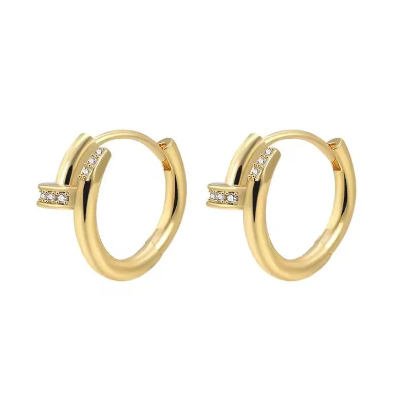 Ear Buckle Round Circle Hoop Earring for Women - Buy One Get One Free 🔥