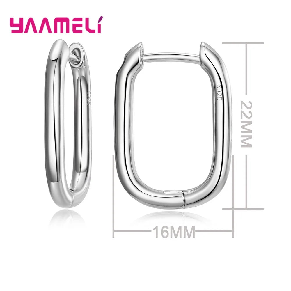 Pure 925 Sterling Silver Jewelry Earrings Gift Girls Women - Buy One Get one Free 🔥
