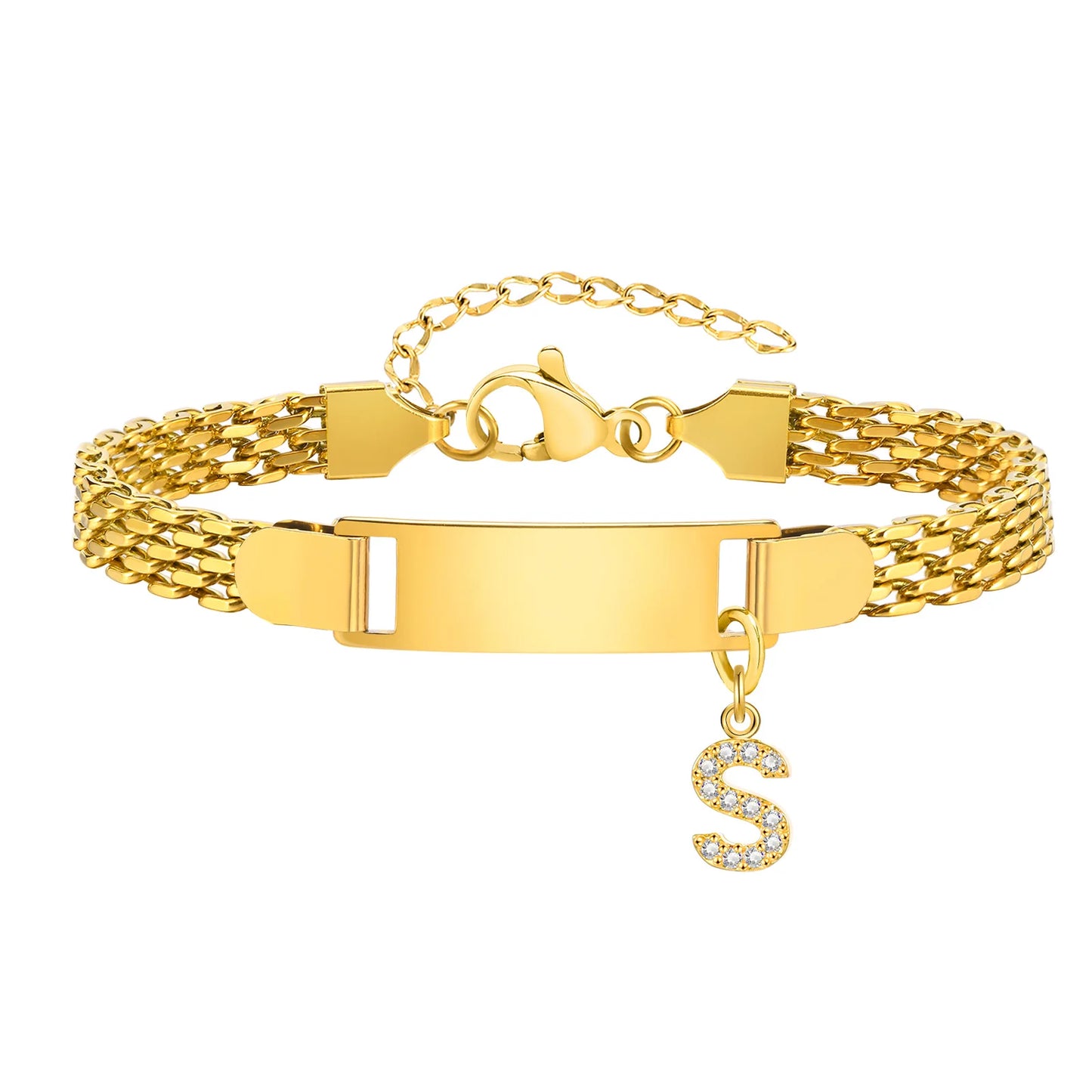 Personalized Engrave ID Name Custom Bracelet for Women-Buy One Get one Free 🔥🔥🐦‍🔥