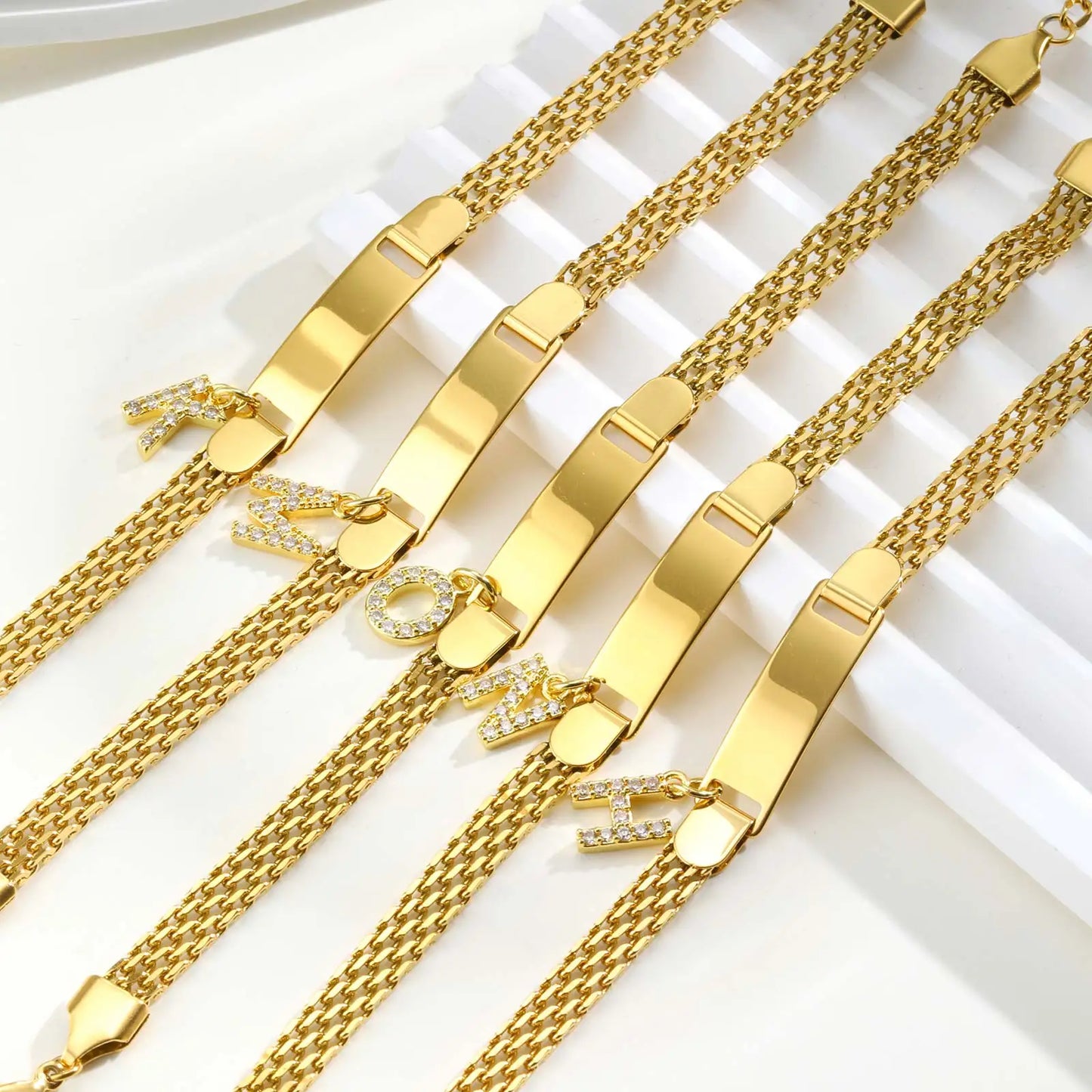 Personalized Engrave ID Name Custom Bracelet for Women-Buy One Get one Free 🔥🔥🐦‍🔥