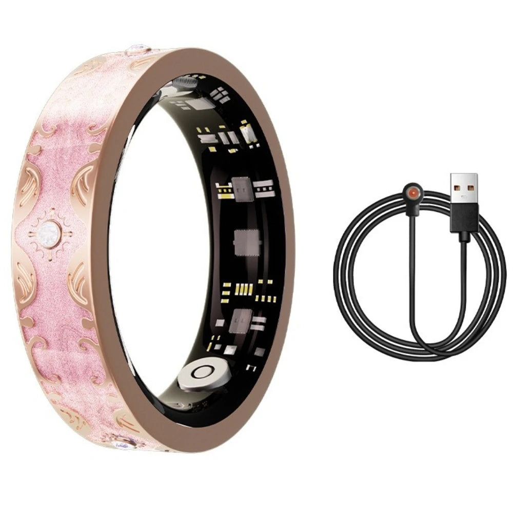 Waterproof Multifunctional Ring Smart Rings Tracks Heart Rate Sleep Blood Oxygen