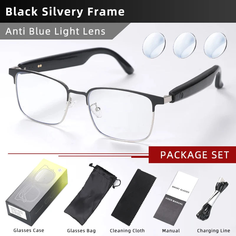 CLLOIO Smart Bluetooth Glasses with Photochromic Lenses