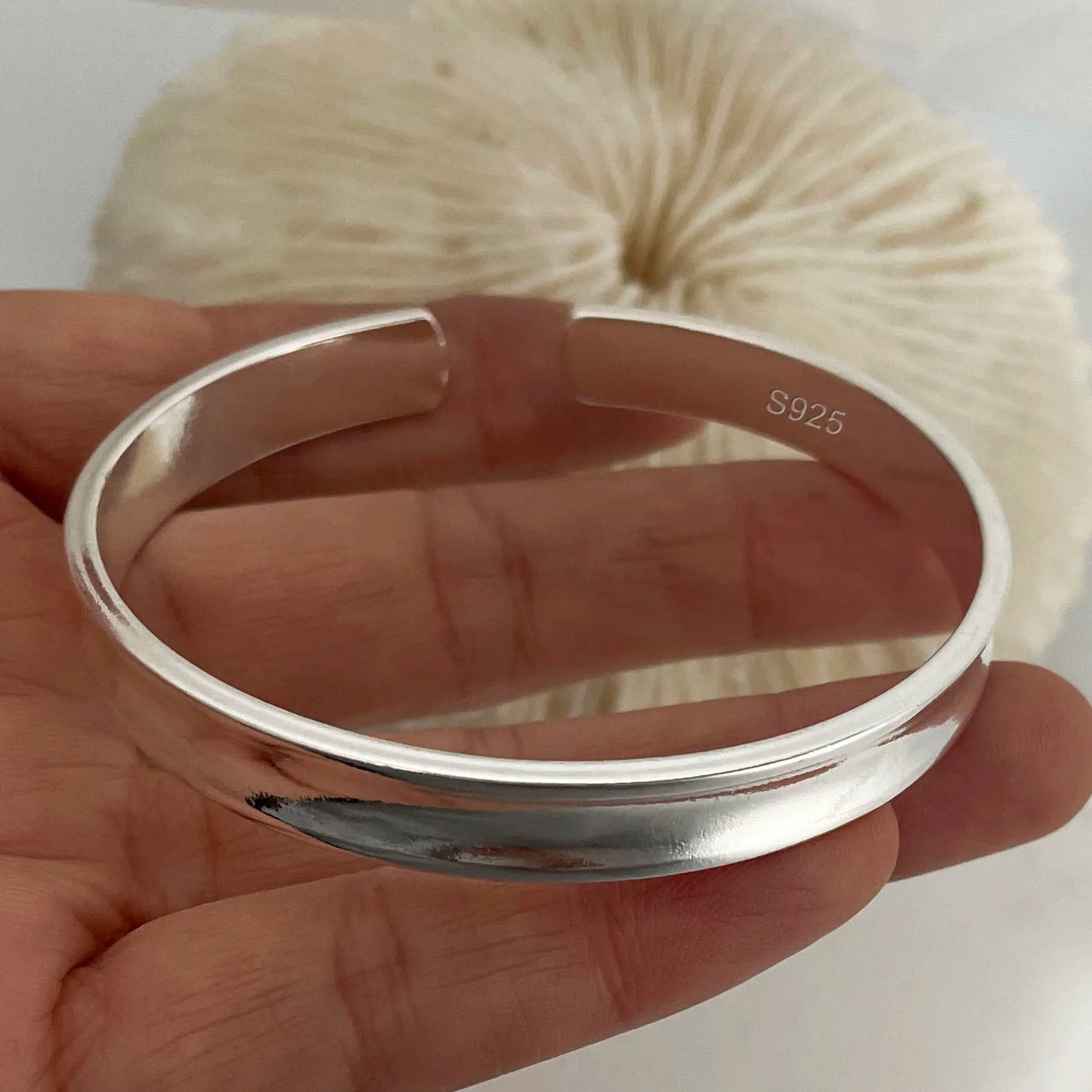 100% Solid 925 Sterling Silver Metal Bracelet  Buy one Get One FrEE🔥