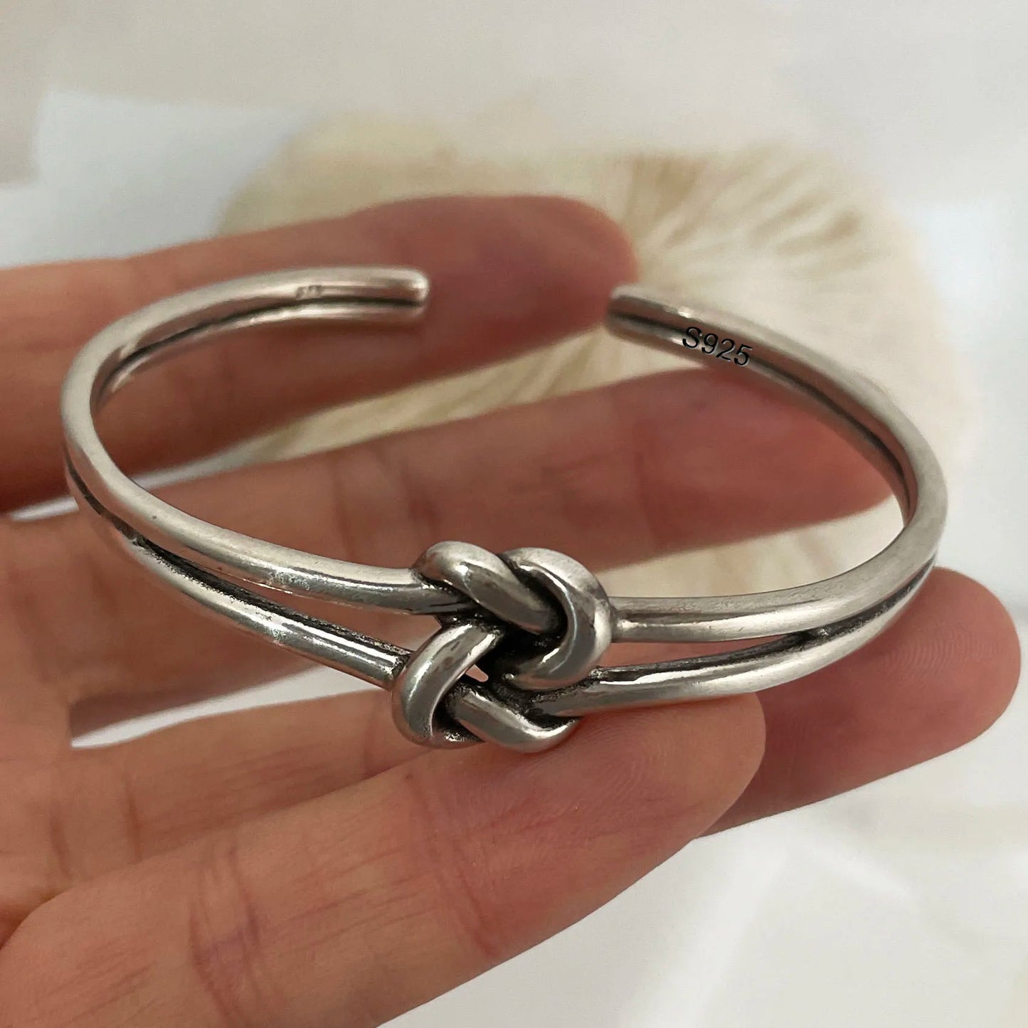 100% Solid 925 Sterling Silver Metal Bracelet  Buy one Get One FrEE🔥