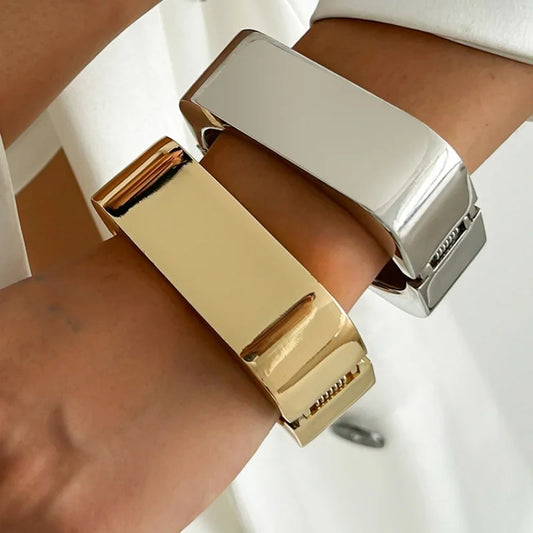 Square Wide Cuff Bangles Bracelets Bangle - Buy One Get One  🔥