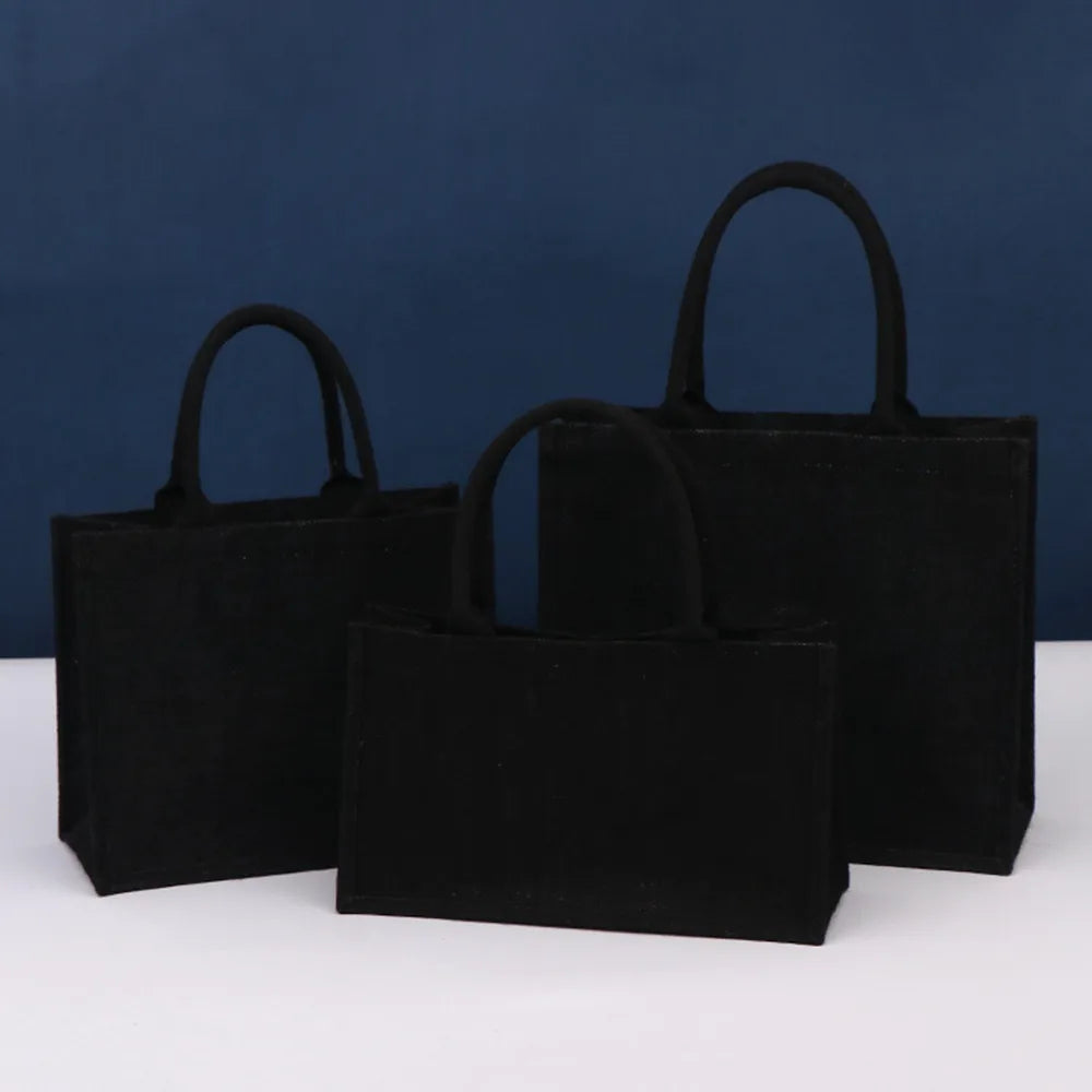 The Perfect Christmas Bag -Black Personalized Eco Friendly