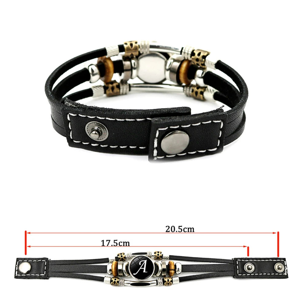 Retro A-Z I Adjustable Leather Double Side Hand Made For Men - Buy 1 Get 2 Free 🔥🔥