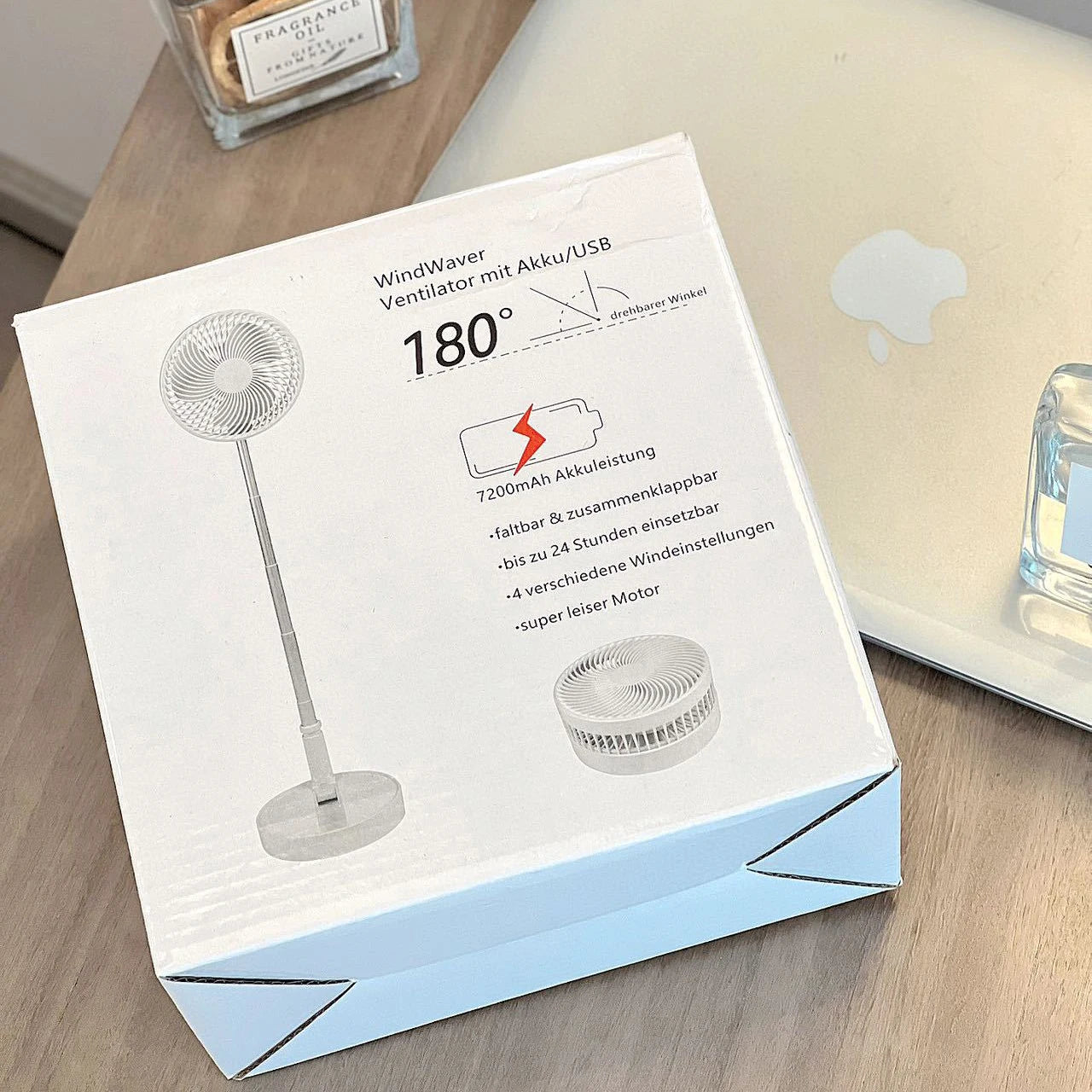 Foldable Fan Countertop Floor Standing Electric Fans