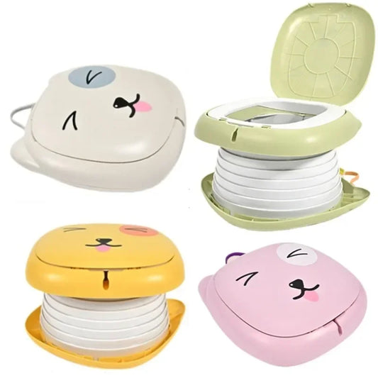 Portable Potty for Toddler Travel Foldable Potty Training Toilet for Car