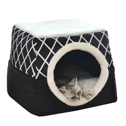 Closed Pet Sleeping House Small Dogs Cat