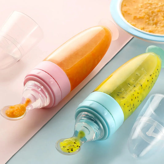 Depressible Silicone Bottle Feeding Safe for Baby - Buy one Get one Free 🔥